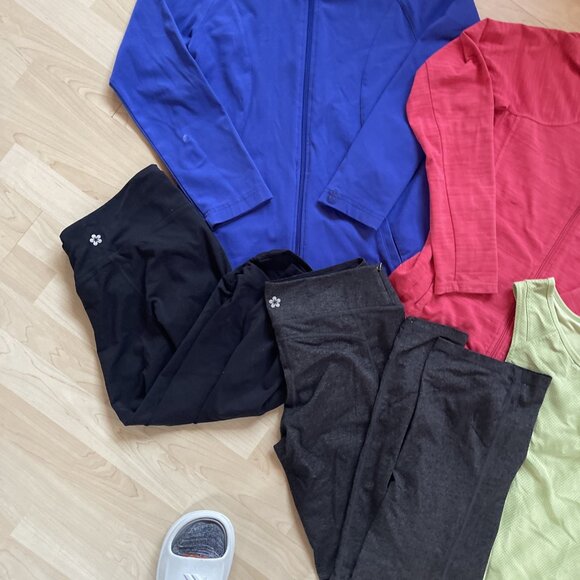 Big Bulk lot Tuff Athletics Clothing Womens L / XL Workout Yoga Lululemon Style - Picture 5 of 16